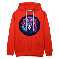 Thumbnail for Men’s Magic Aries Premium Hoodie - red