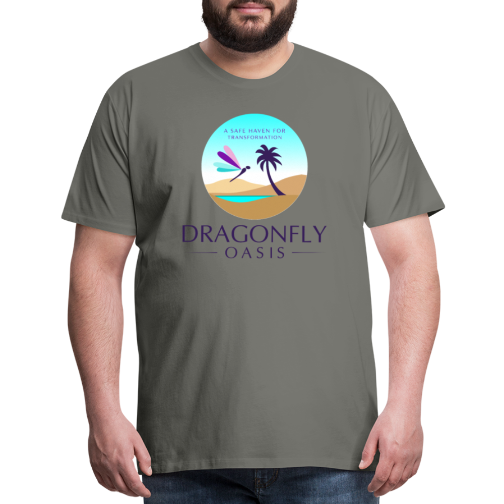 Men's Dragonfly Oasis V.1 Premium T-Shirt - asphalt gray