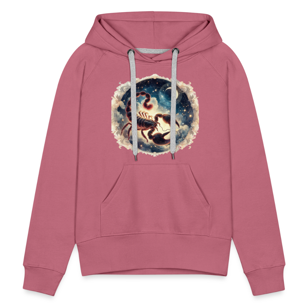 Women’s Mythical Scorpio Premium Hoodie - mauve