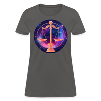 Thumbnail for Women's Magic Libra T-Shirt - charcoal