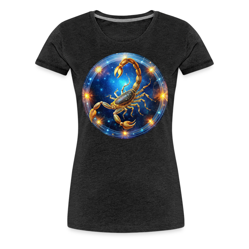 Women’s Mystic Scorpio Premium T-Shirt - charcoal grey