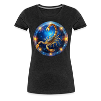 Thumbnail for Women’s Mystic Scorpio Premium T-Shirt - charcoal grey