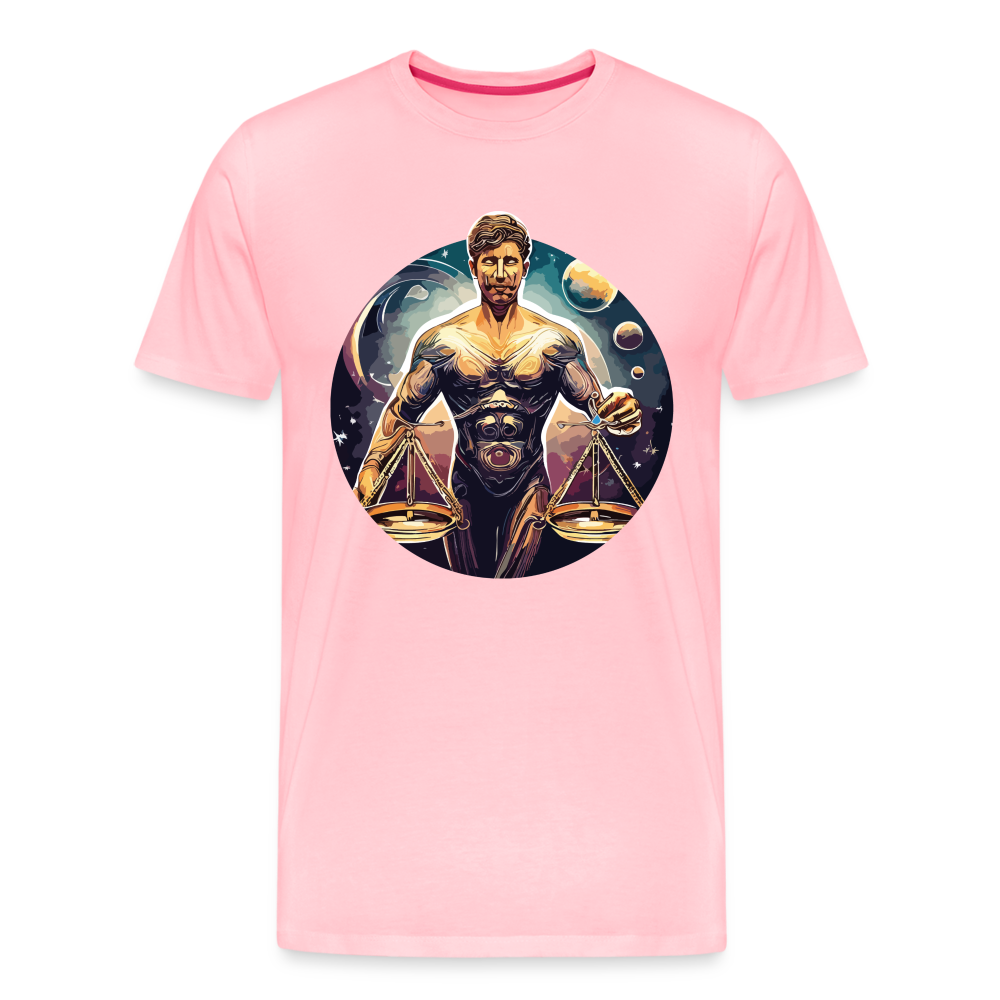 Men's Mythical Libra Premium T-Shirt - pink