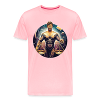 Thumbnail for Men's Mythical Libra Premium T-Shirt - pink