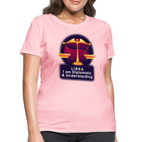 Thumbnail for Women's Glow Libra T-Shirt - pink