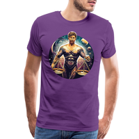 Thumbnail for Men's Mythical Libra Premium T-Shirt - purple