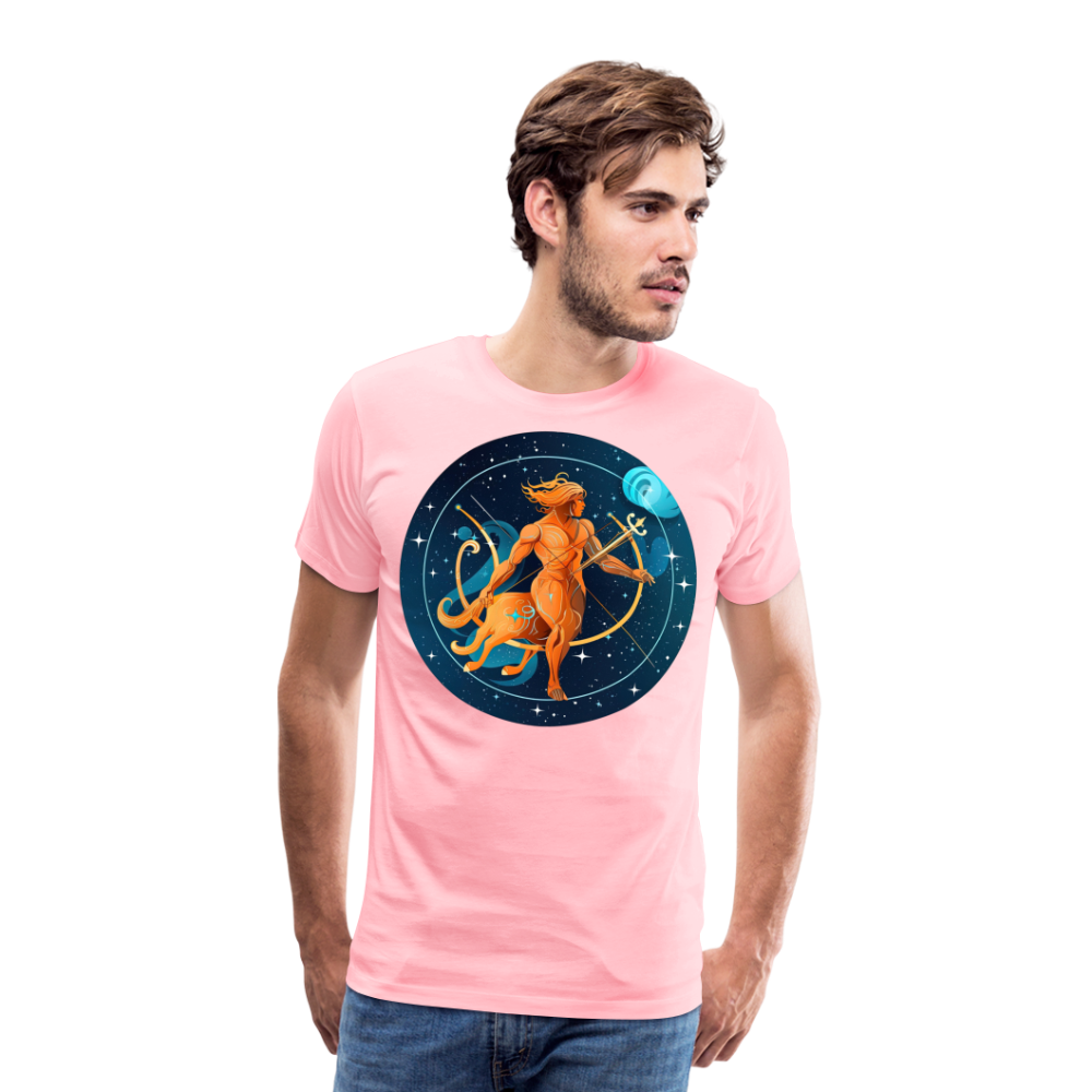 Men's Mythical Sagittarius Premium T-Shirt - pink