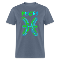 Thumbnail for Men's Power Words Pisces Classic T-Shirt - denim