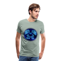 Thumbnail for Men's Gemini Premium T-Shirt - steel green