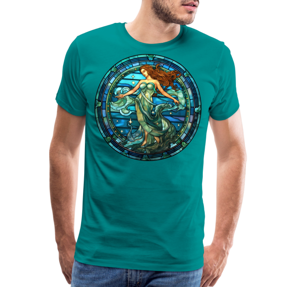 Men's Mosaic Aquarius Premium T-Shirt - teal