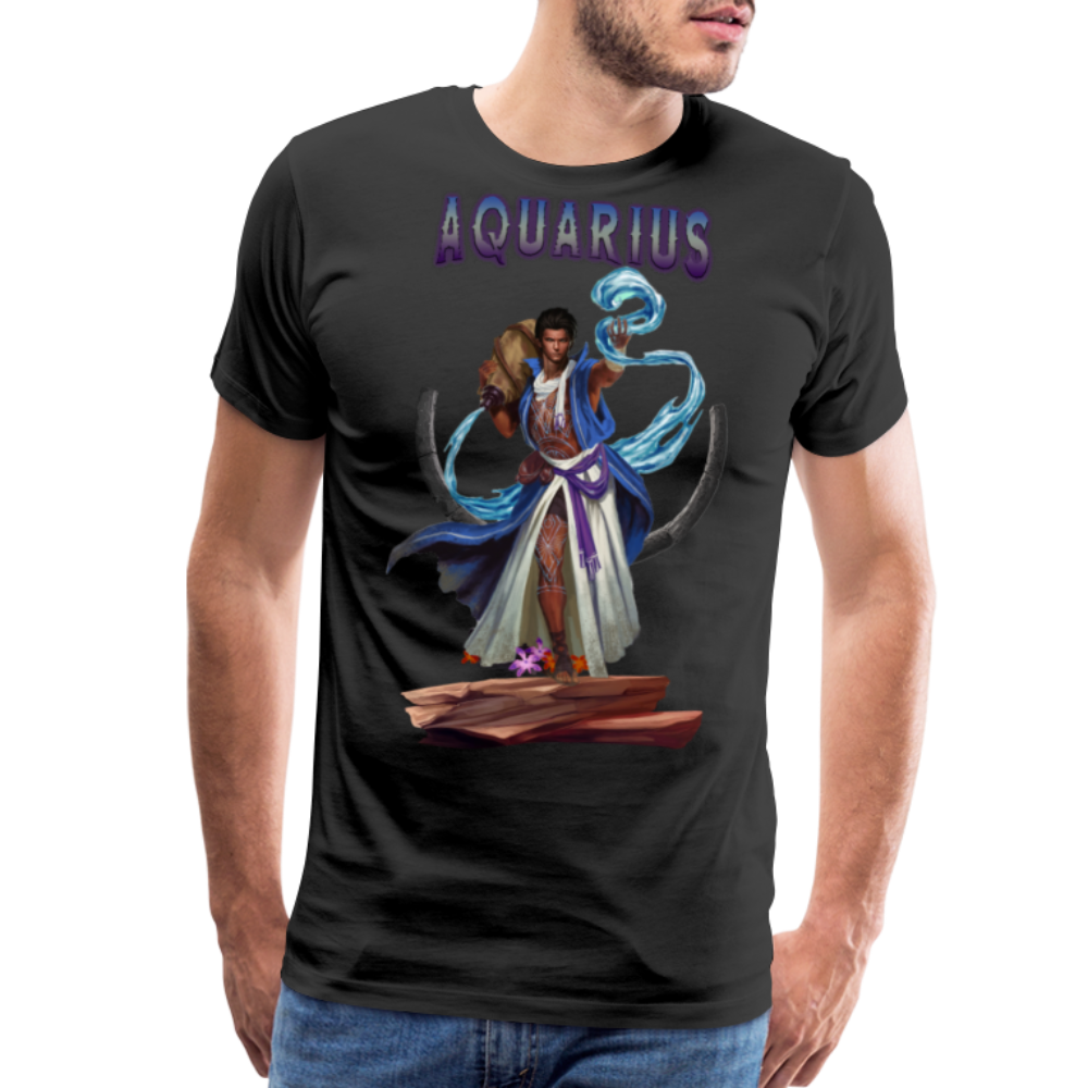 Men's Astral Aquarius Premium T-Shirt - black