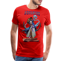 Thumbnail for Men's Astral Aquarius Premium T-Shirt - red