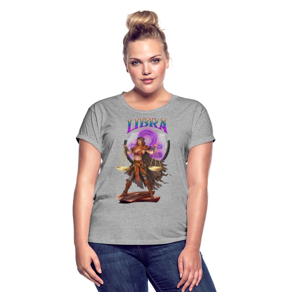 Women's Astral Libra Relaxed Fit T-Shirt - heather gray