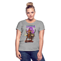 Thumbnail for Women's Astral Libra Relaxed Fit T-Shirt - heather gray