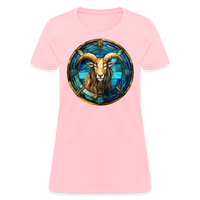 Thumbnail for Women's Mosaic Capricorn T-Shirt - pink