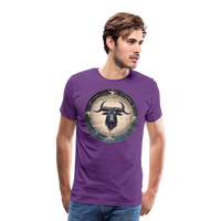 Thumbnail for Men's Mythical Taurus Premium T-Shirt - purple