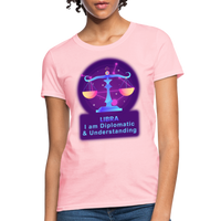 Thumbnail for Women's Neon Libra T-Shirt - pink