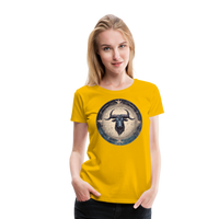 Thumbnail for Women’s Mythical Taurus Premium T-Shirt - sun yellow