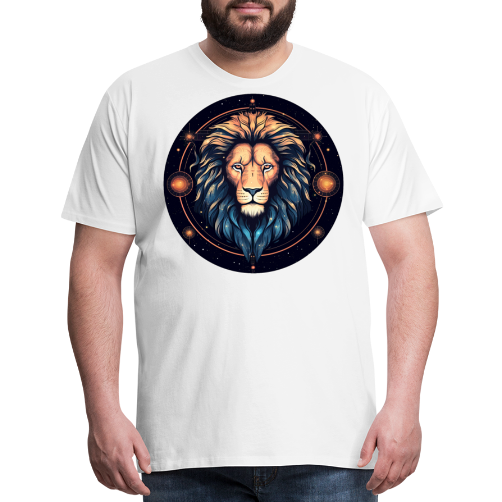 Men's Magic Leo Premium T-Shirt - white