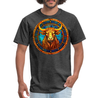 Thumbnail for Men's Mosaic Taurus Classic T-Shirt - heather black