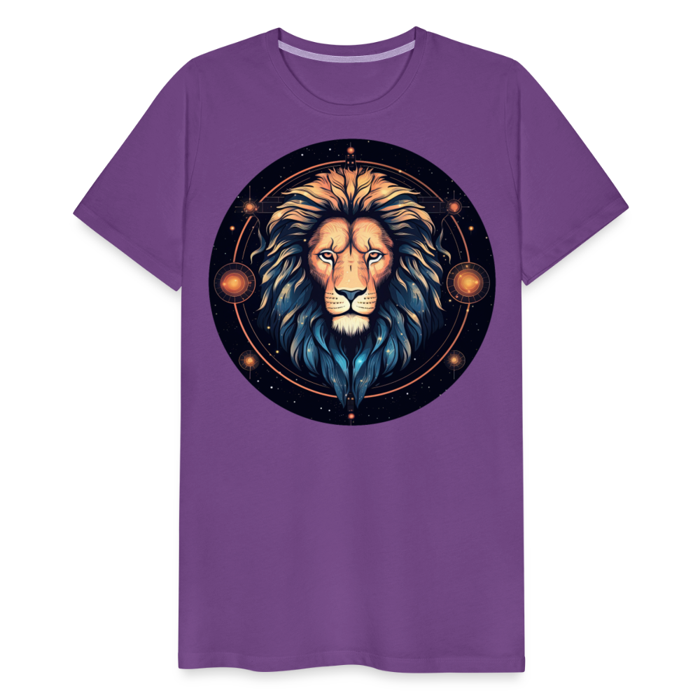 Men's Magic Leo Premium T-Shirt - purple