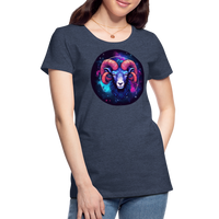 Thumbnail for Women’s Magic Aries Premium T-Shirt - heather blue