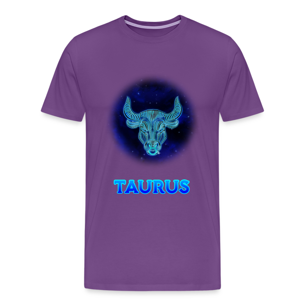 Men's Taurus Premium T-Shirt - purple