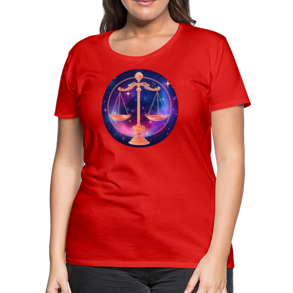 Women’s Magic Libra Premium T-Shirt - red