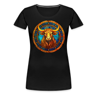 Thumbnail for Women’s Mosaic Taurus Premium T-Shirt - black