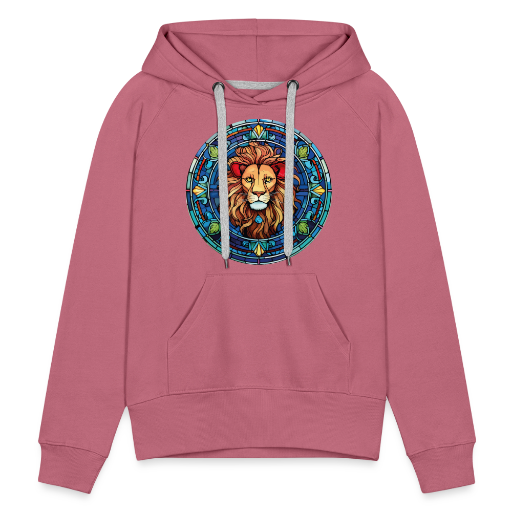 Women’s Mosaic Leo Premium Hoodie - mauve