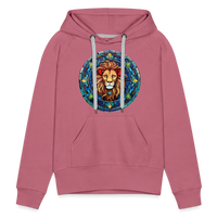 Thumbnail for Women’s Mosaic Leo Premium Hoodie - mauve