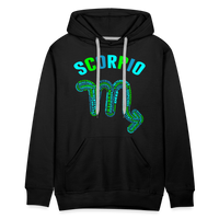 Thumbnail for Men's Power Words Scorpio Premium Hoodie - black