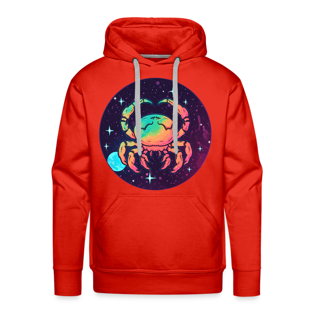 Men’s Mystic Cancer Premium Hoodie - red