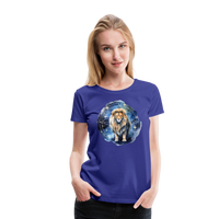 Thumbnail for Women's Mythical Words Leo Premium T-Shirt - royal blue