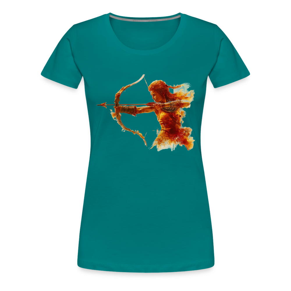 Women’s Mythical Sagittarius Premium T-Shirt - teal