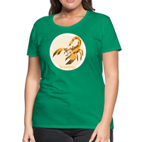 Thumbnail for Women’s Mosaic Scorpio Premium T-Shirt - kelly green