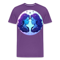 Thumbnail for Men's Magic Gemini Premium T-Shirt - purple