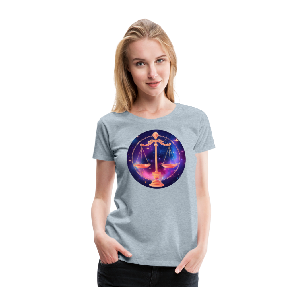 Women’s Magic Libra Premium T-Shirt - heather ice blue