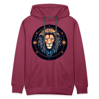 Thumbnail for Men’s Magic Leo Premium Hoodie - burgundy