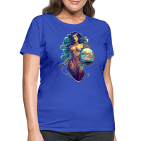 Thumbnail for Women's Mythical Aquarius T-Shirt - royal blue