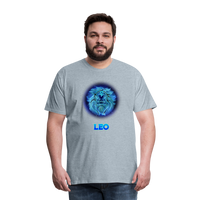 Thumbnail for Men's Leo Premium T-Shirt - heather ice blue