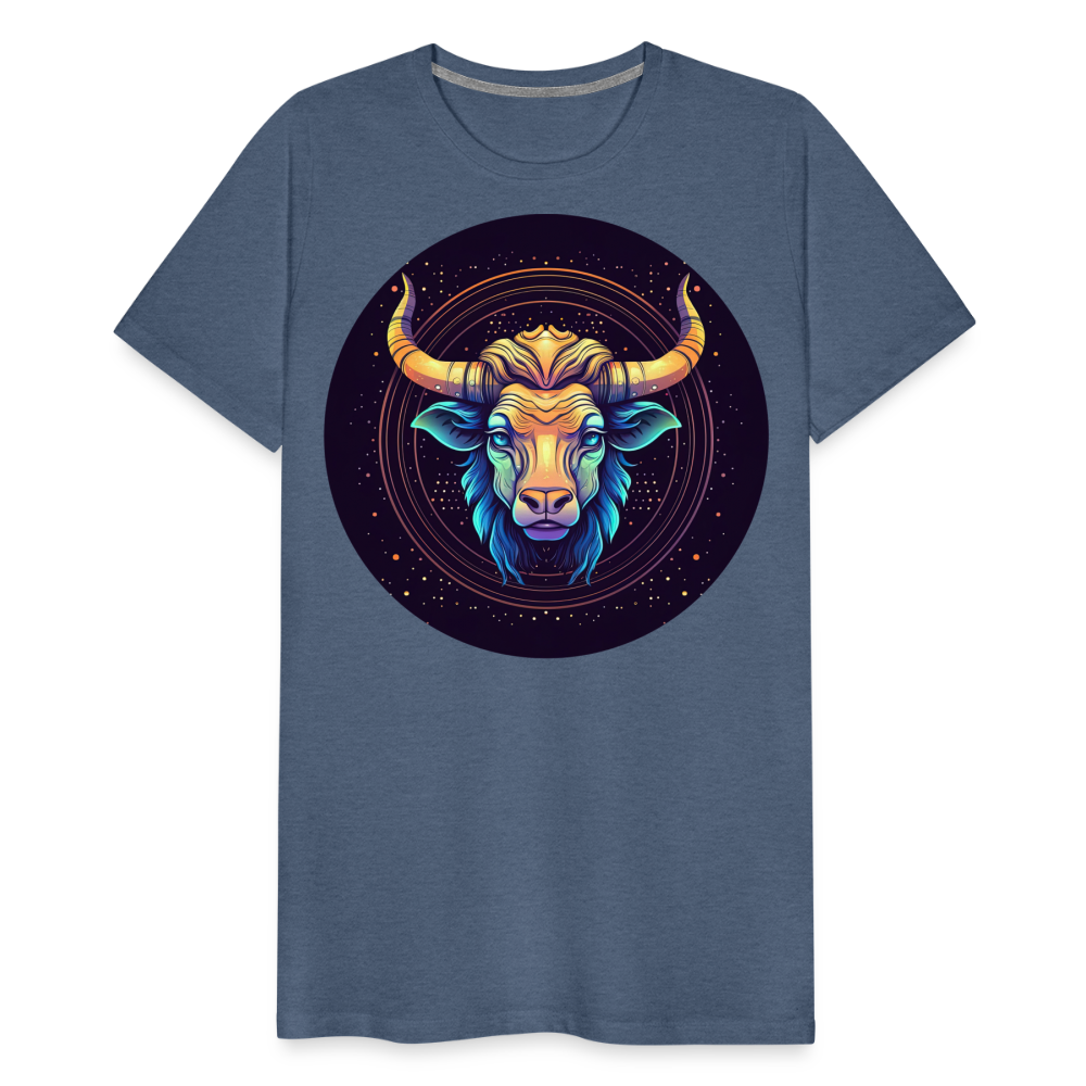 Men's Magic Taurus Premium T-Shirt - heather blue