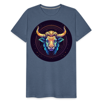 Thumbnail for Men's Magic Taurus Premium T-Shirt - heather blue