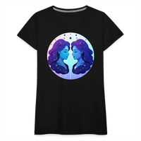 Thumbnail for Women’s Magic Gemini Premium T-Shirt - black