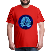 Thumbnail for Men's Virgo Premium T-Shirt - red