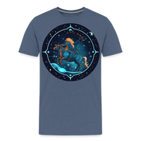 Thumbnail for Men's Magic Sagittarius Premium T-Shirt - heather blue