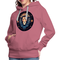 Thumbnail for Women’s Magic Leo Premium Hoodie - mauve