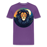 Thumbnail for Men's Mystic Leo Premium T-Shirt - purple