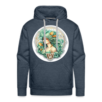 Thumbnail for Men’s Symbol Virgo Premium Hoodie - heather denim