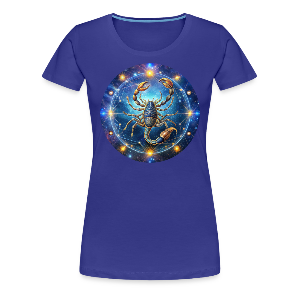 Women’s Symbol Scorpio Premium T-Shirt - royal blue